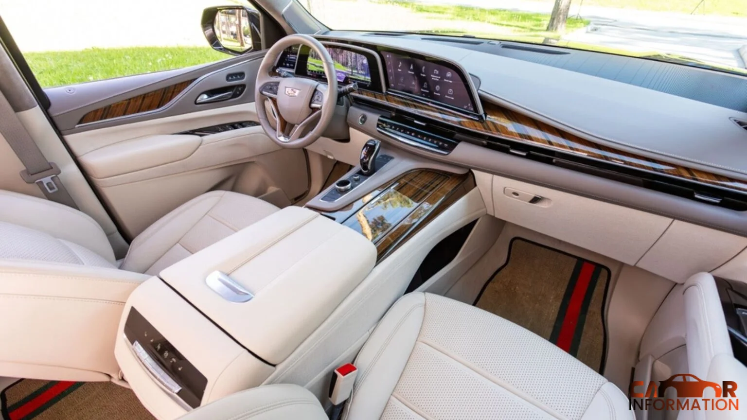biggest luxury SUVs cabin interior dashboard design