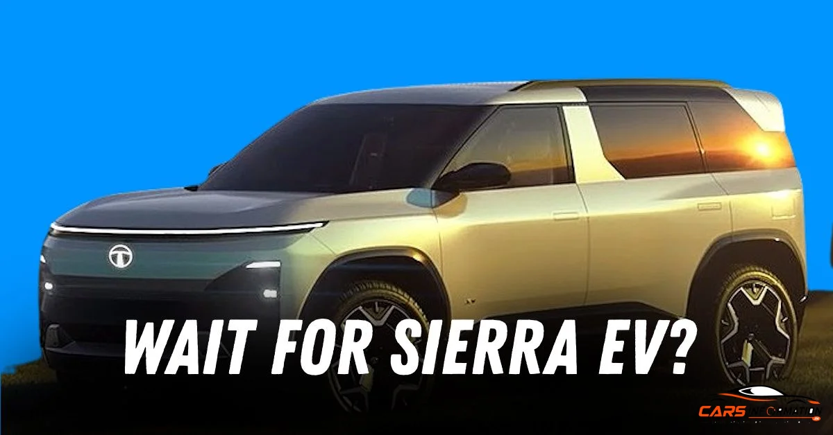 Tata Sierra Electric side profile alloy wheels design