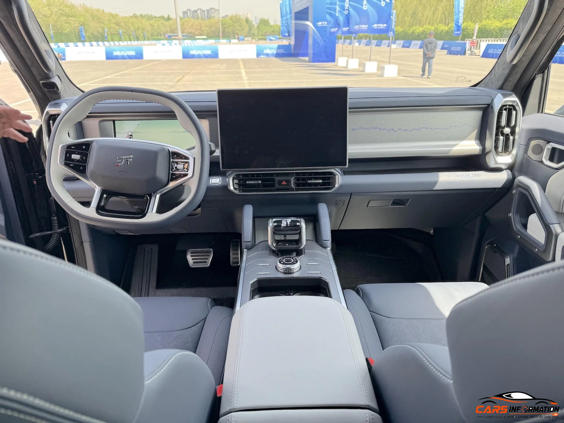 Jetour T2 off road cabin interior dashboard design