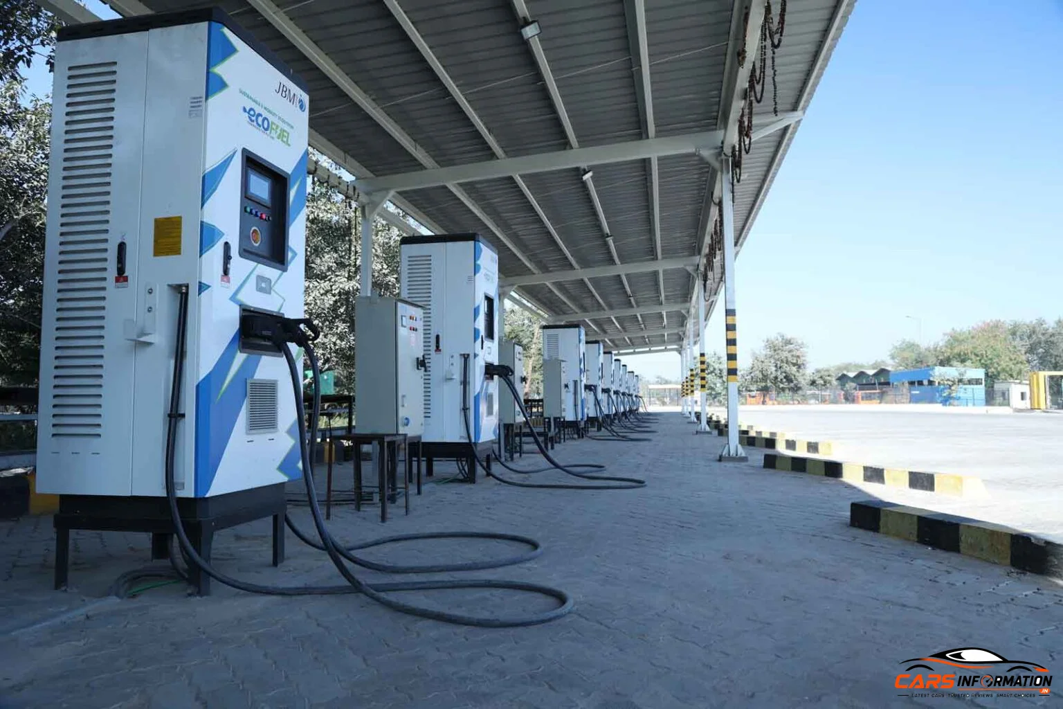 EV charger manufacturing India front profile road test