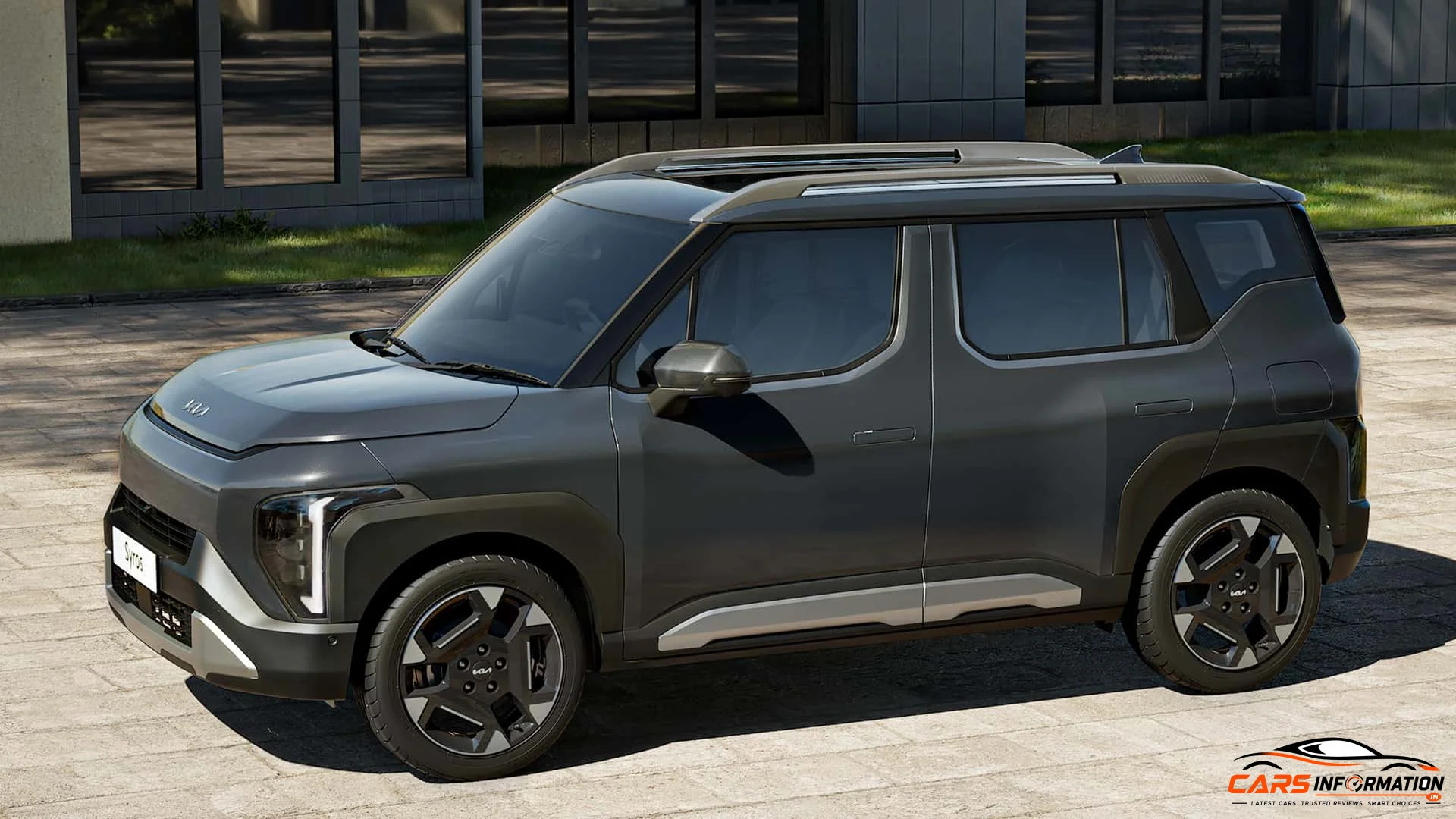 Kia Syros Electric Range Test front profile road test