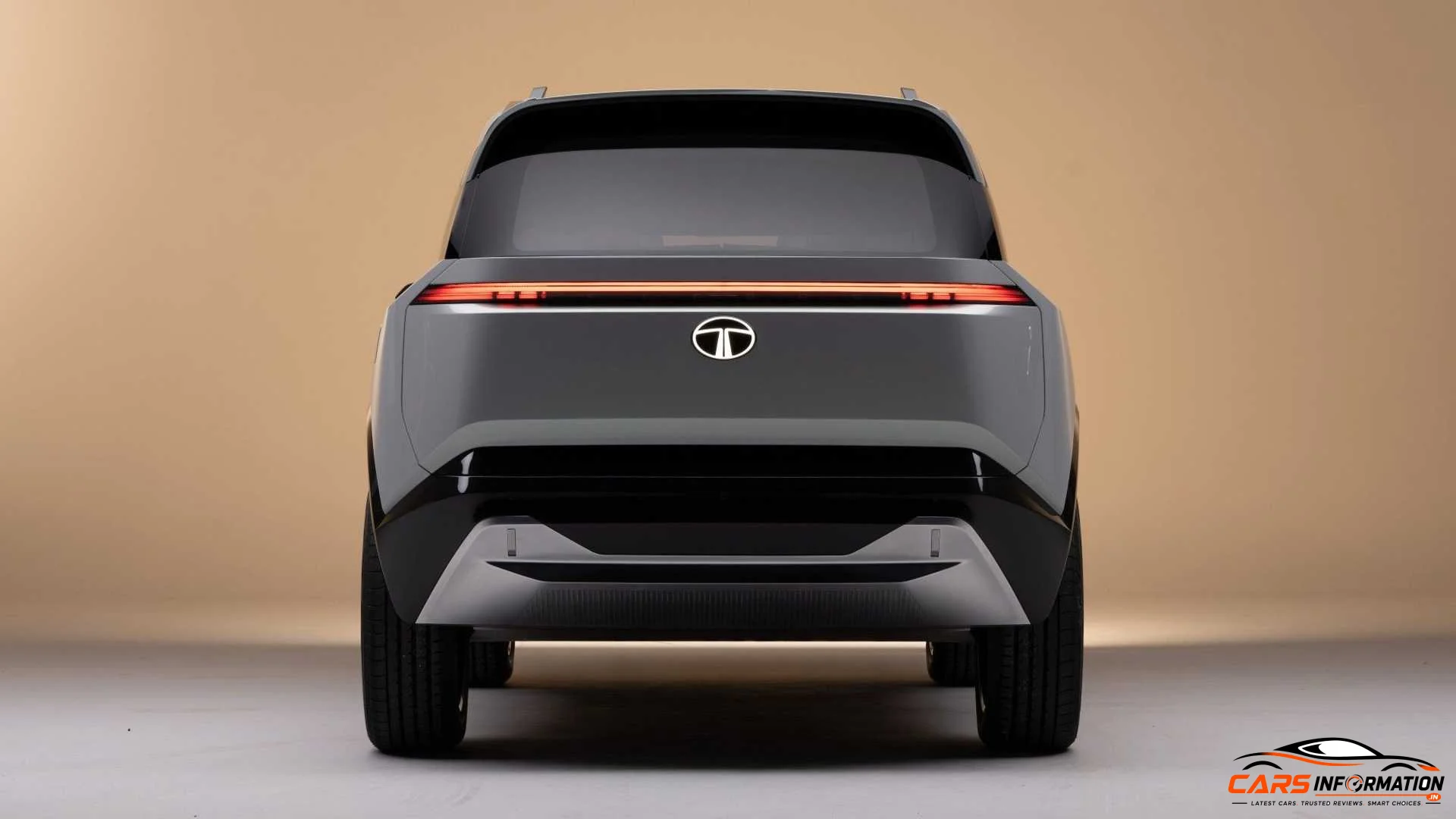 Tata Sierra Electric rear profile styling