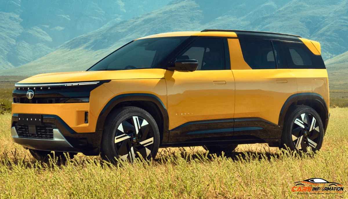 Tata Sierra Electric engine bay performance specifications